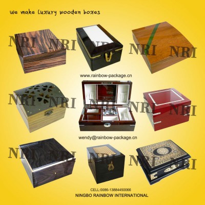 luxury wine box, luxury leather box, jewelry box, and gift box set.