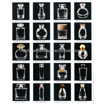 50ml-100ml glass perfume bottle