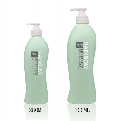 280ml PE shampoo bottle with lotion pump