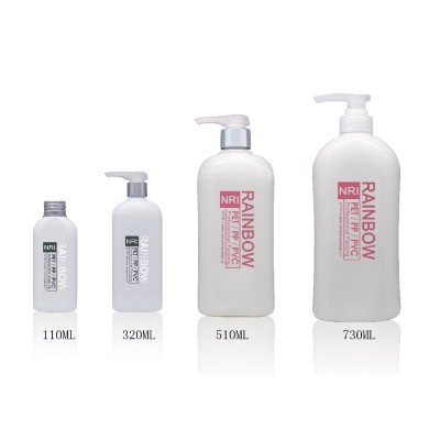 110ML, 320ML,510ML,730ML PET shampoo bottle with lotion pump