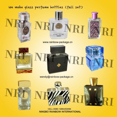 50ml, 100ml High quality perfume glass bottle