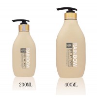 200ML,400ML PE shampoo bottle with lotion pump