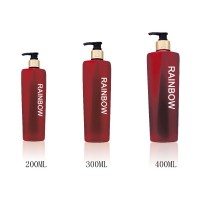 200ML, 300ML,400ML PET shampoo bottle with lotion pump